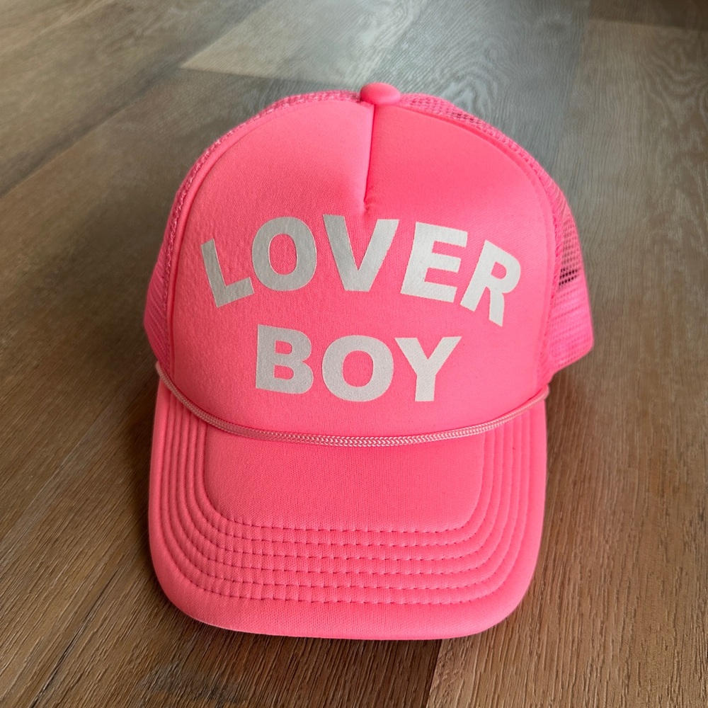 Pink Loverboy Trucker Hat